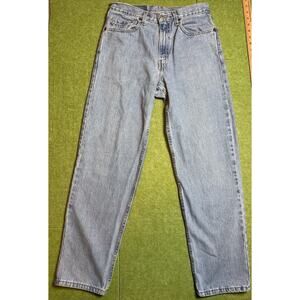 Vintage Levi’s 550 Relaxed Fit Jeans Men’s W33 L30 USA Made Light Wash Denim